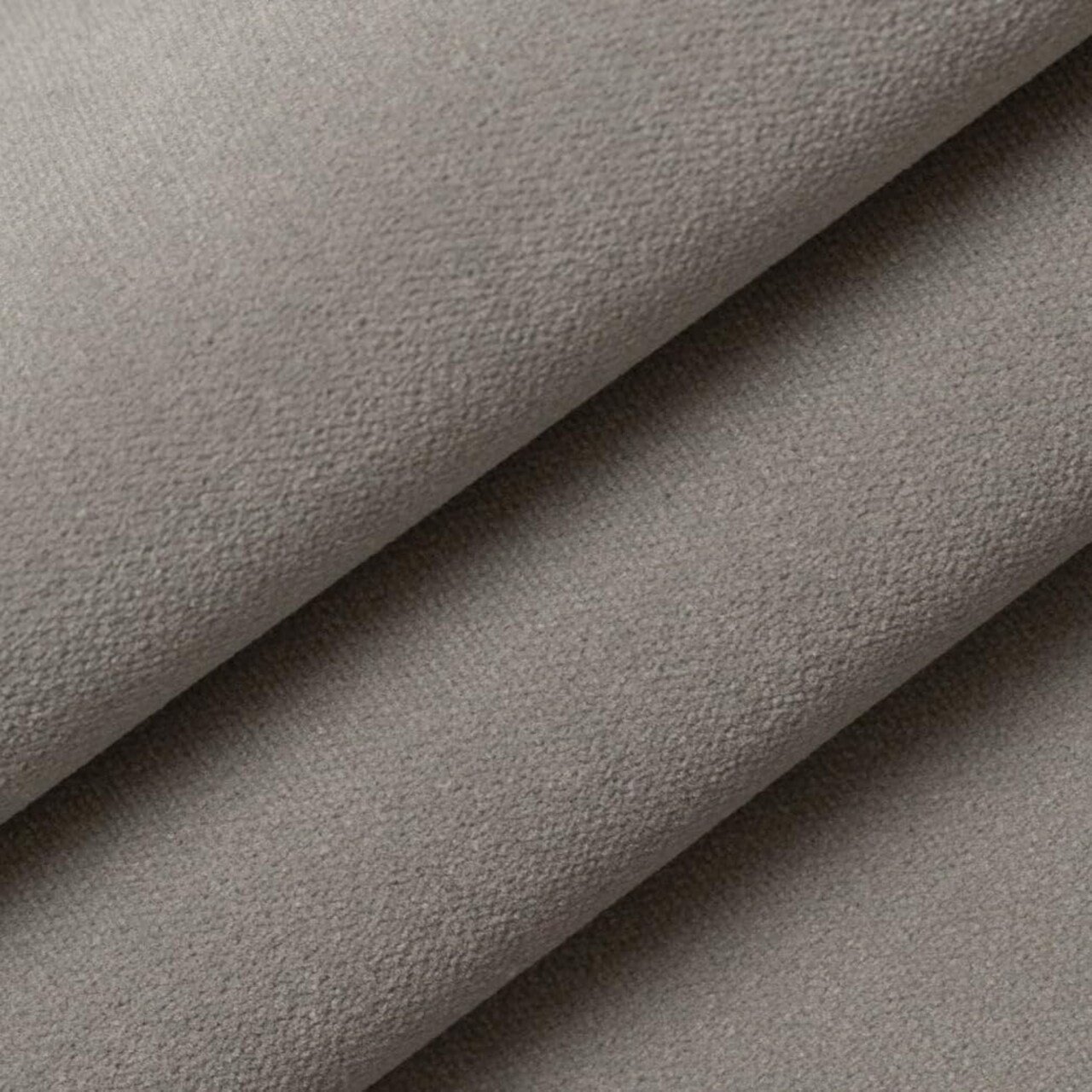 Grey Stain Resistant Performance Pet Friendly Velvet Upholstery Fabric by The Yard - SKU: Carey Cobblestone